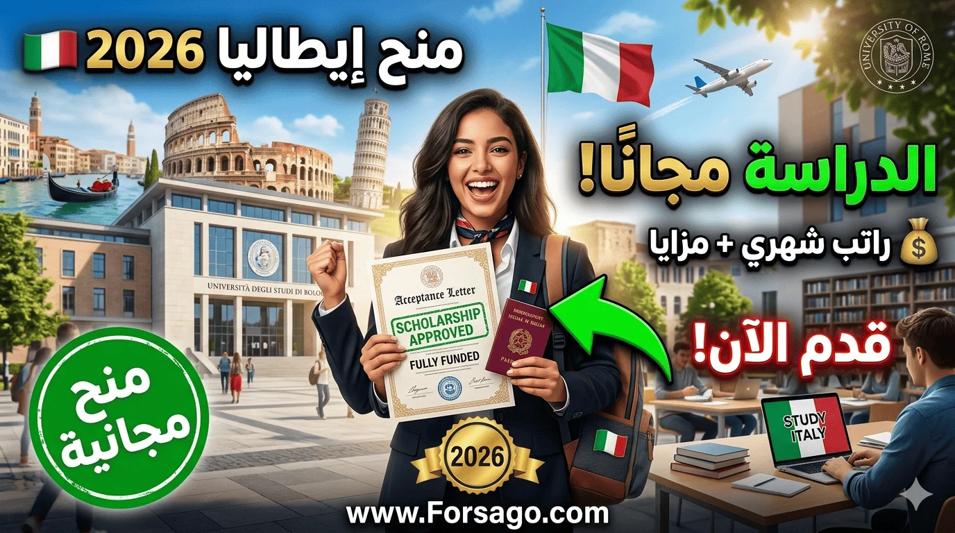 دليل المنح الدراسية المجانية في الجامعات الإيطالية 2026