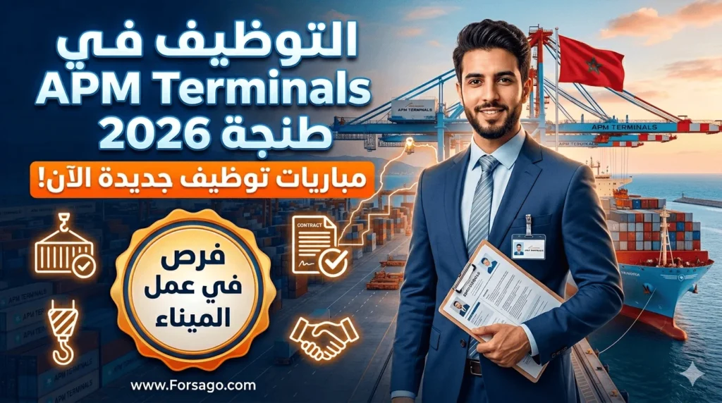 مجموعة APM Terminals طنجة تعلن عن مباريات توظيف 2026