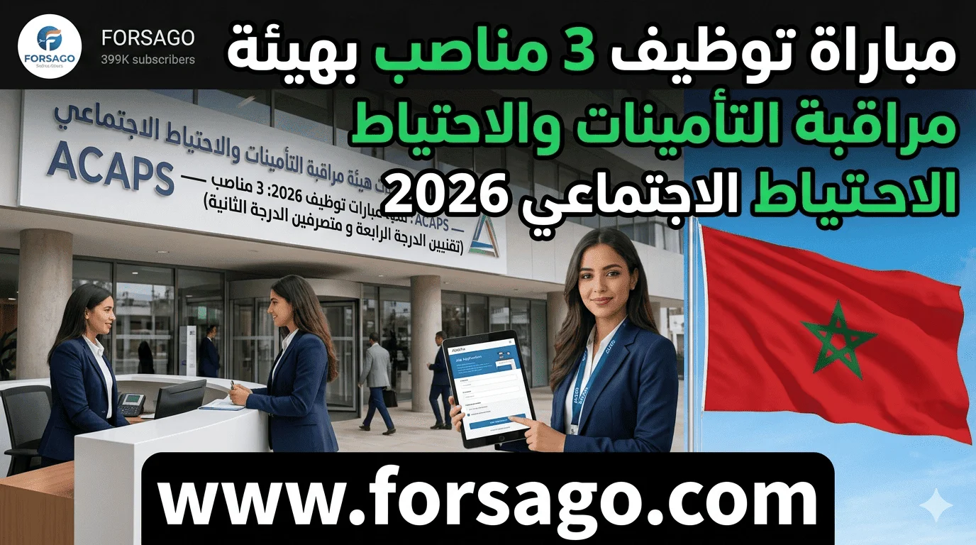 جديد مباريات التوظيف: هيئة ACAPS تبحث عن كفاءات جديدة لعام 2026