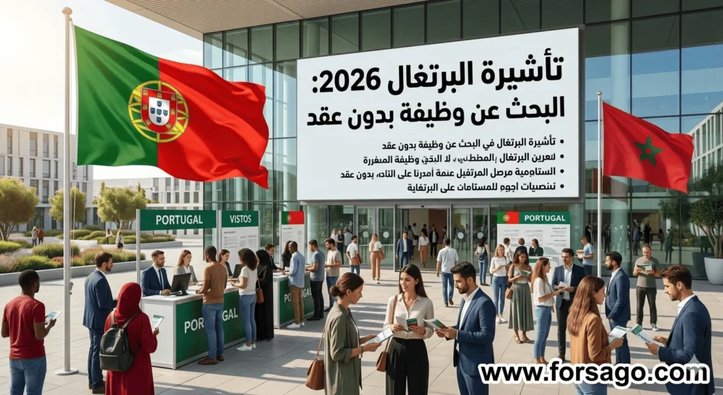 تأشيرة البحث عن عمل في البرتغال بدون عقد عمل مسبق 2026