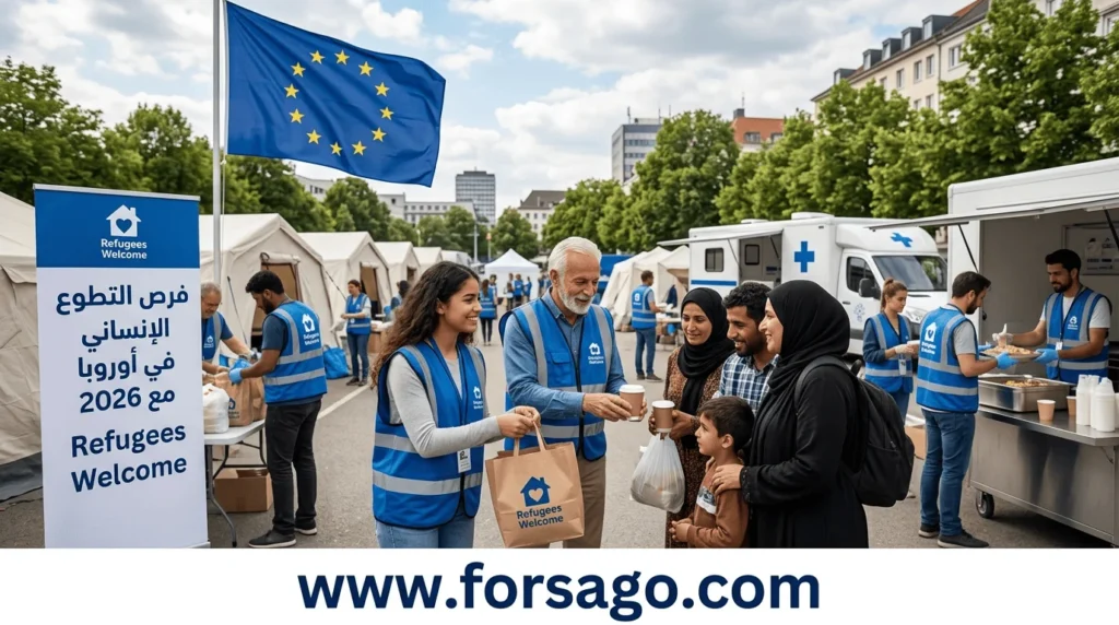 انضم لمنظمة Refugees Welcome بتمويل كامل بدول أوروبا 2026