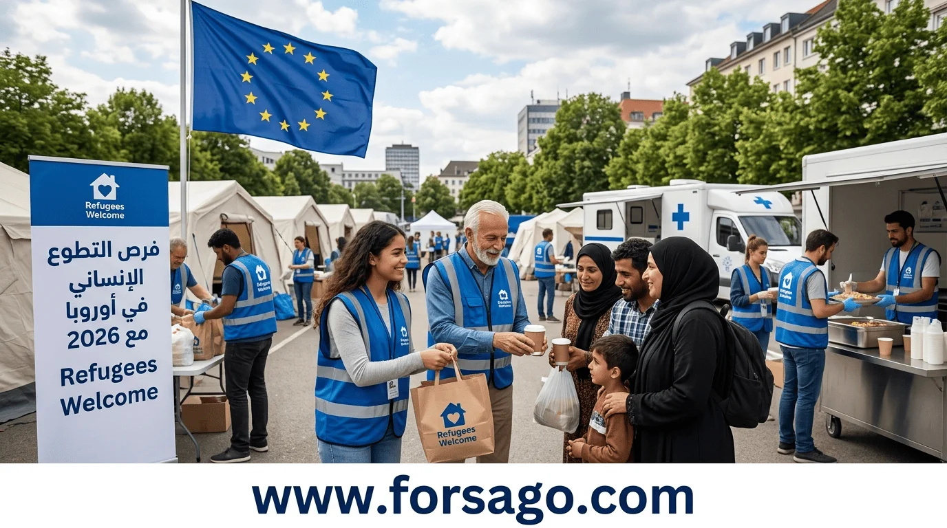 انضم لمنظمة Refugees Welcome بتمويل كامل بدول أوروبا 2026