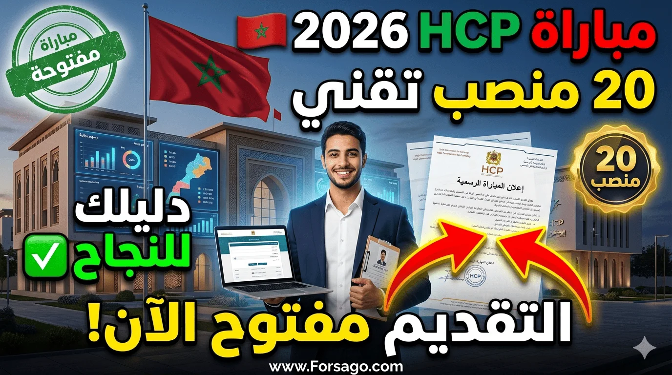 مباراة HCP كل ما تحتاج معرفته للتقديم الصحيح لعام 2026