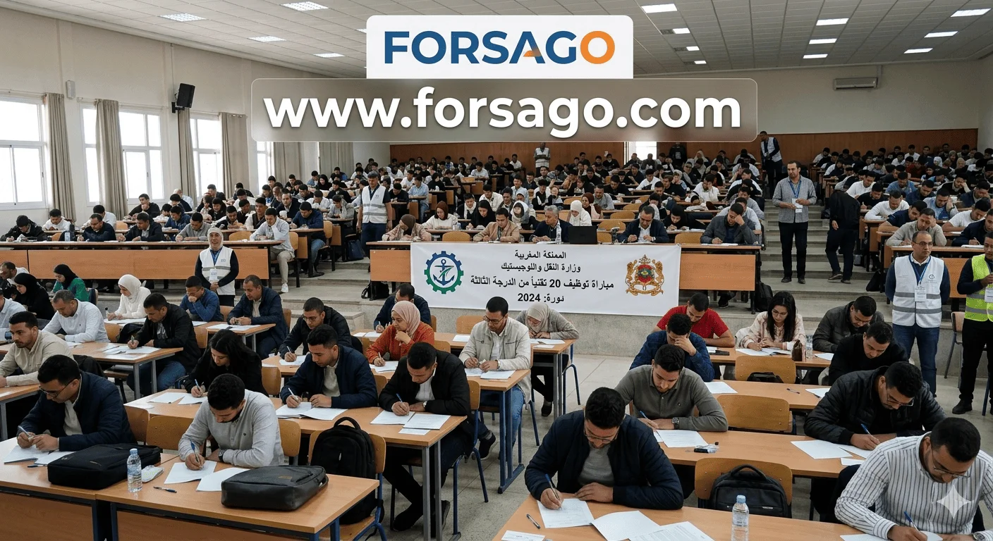 مباراة توظيف وزارة النقل واللوجيستيك 20 تقنياً