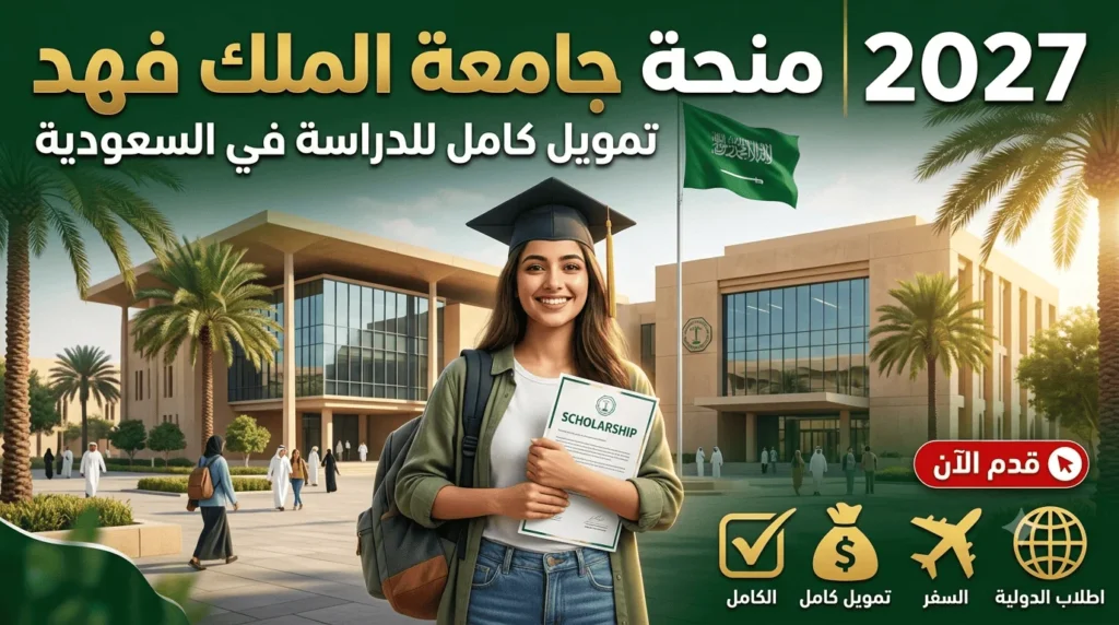 منحة جامعة الملك فهد 2027 في السعودية
