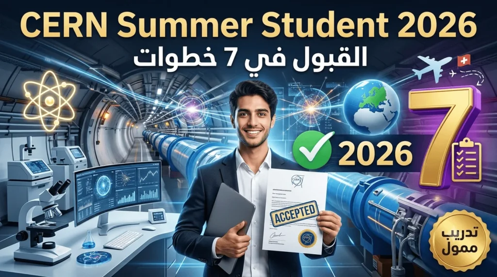 CERN Summer Student 2026: كيف تحصل على قبول في 7 خطوات