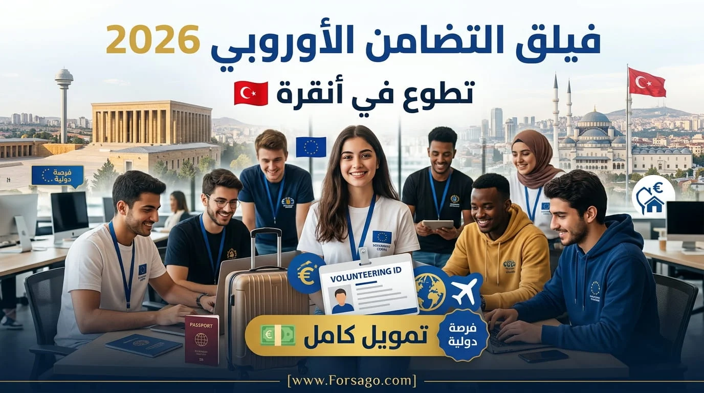 برنامج فيلق التضامن الأوروبي 2026: التطوع في أنقرة بتمويل كامل