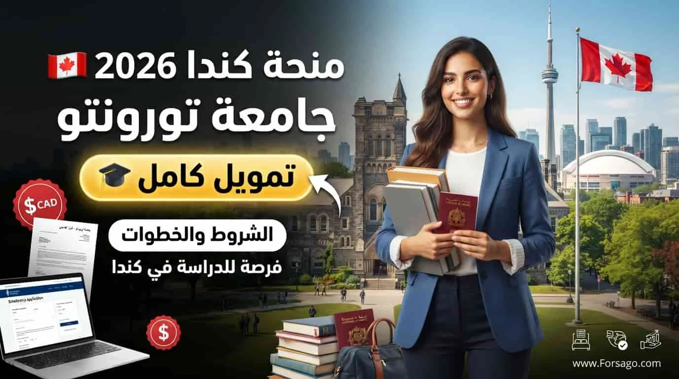 منحة كندا الممولة بالكامل 2026: الدراسة بجامعة تورونتو (الشروط والخطوات)