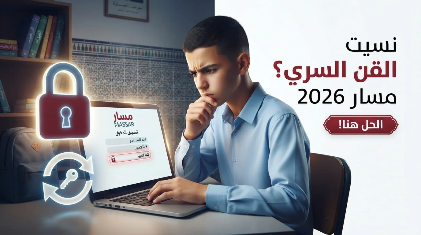 كيفية استرجاع القن السري وكلمة المرور في مسار 2026 (دليل الحلول الشامل)